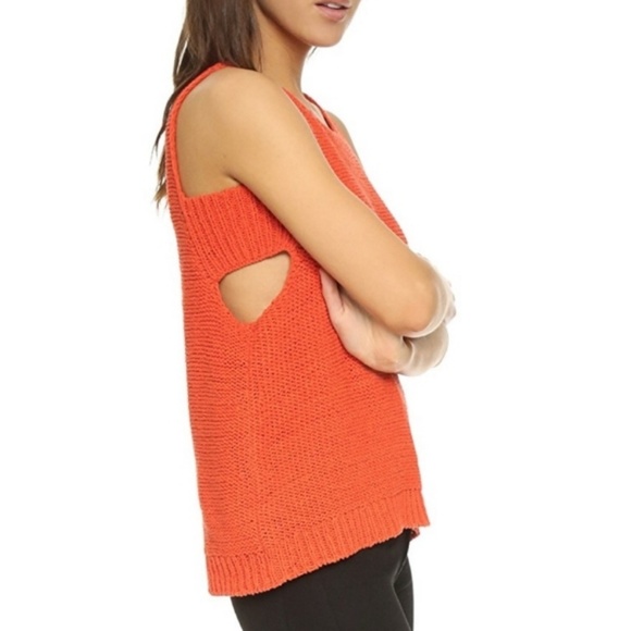 J BRAND Cut-Out Sweater Tank Top EUC! - Picture 9 of 9